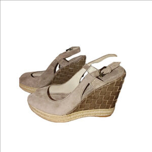 Apepazza Carmela Suede Wedges Size 9
